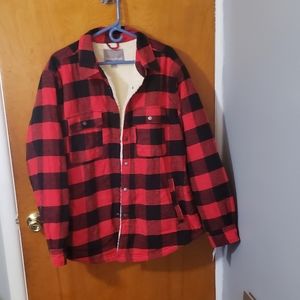 Red plaid flannel